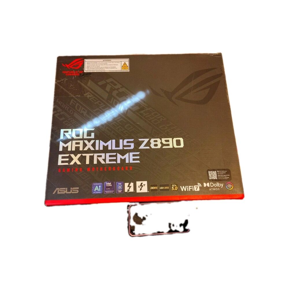 ASUS ROG Maximus Z890 Extreme E-ATX Intel LGA1851 DDR5 Wi‑Fi 7